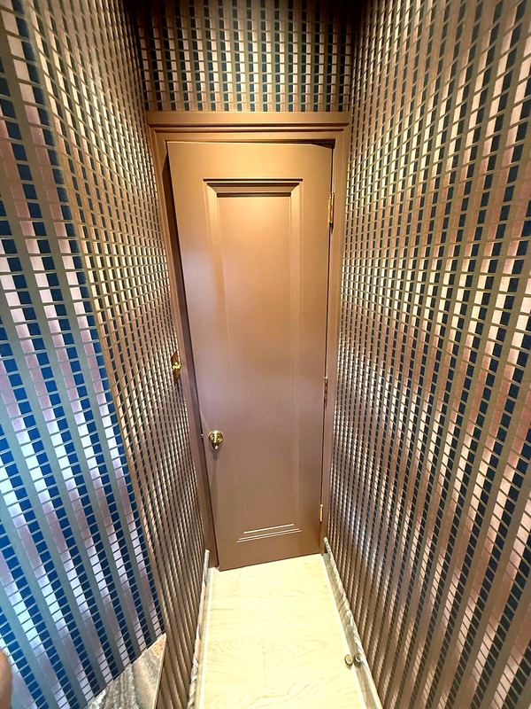 Custom millwork and designer wallcovering
